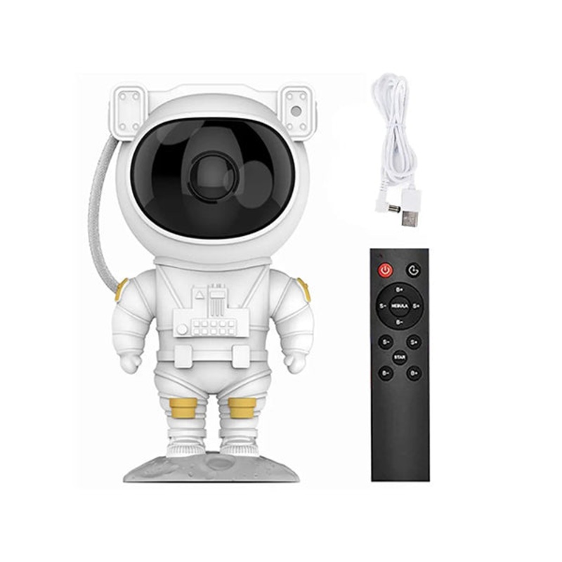 Astronaut Galaxy Star Laser Projector with Remote Control and 360Adjustable – 12386