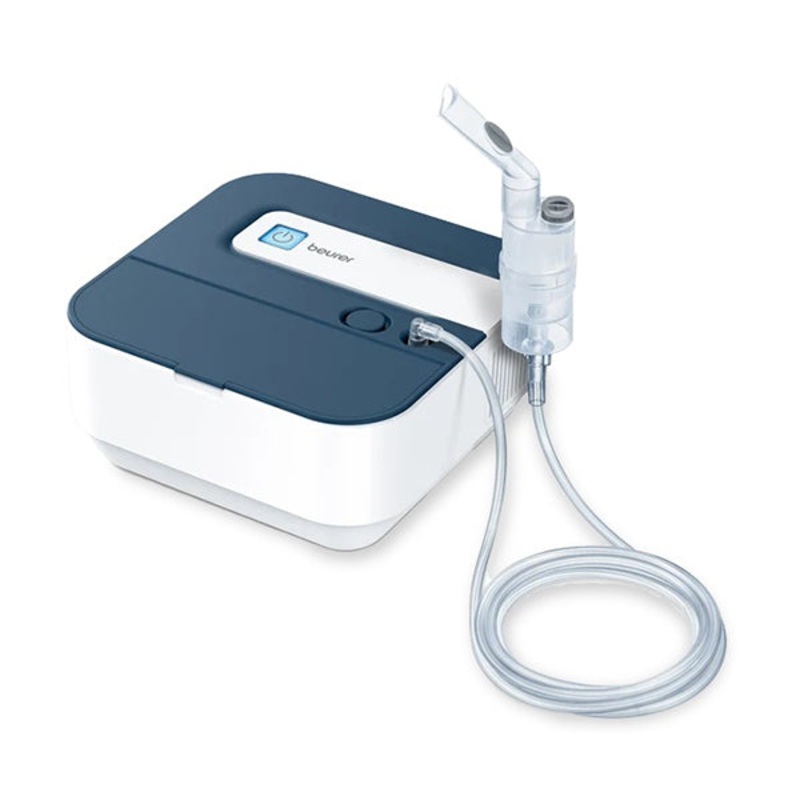 Beurer, IH 28 Pro Inhaler, Nebuliser Set with High-Quality Silicone Masks and Nasal Shower – 60374