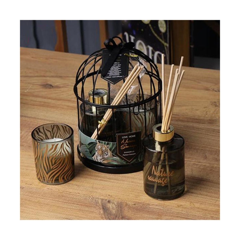 Box Cage, Diffuser, and Candle Lola – 12065