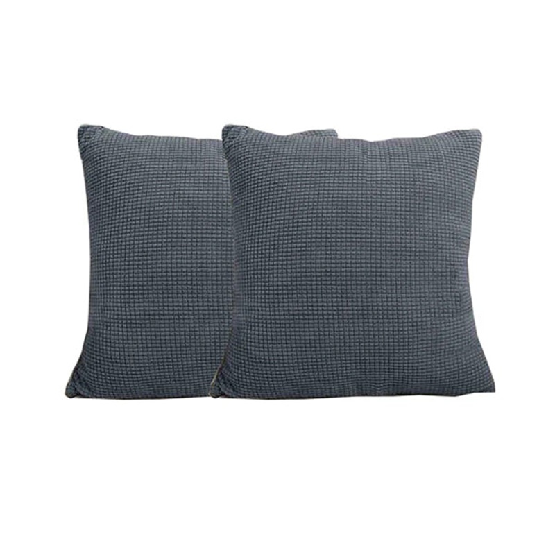 Cushion Cover 2-Pieces, Slip on Sofa Cushion Covers, Sizes: 45 x 45Cm – 12376
