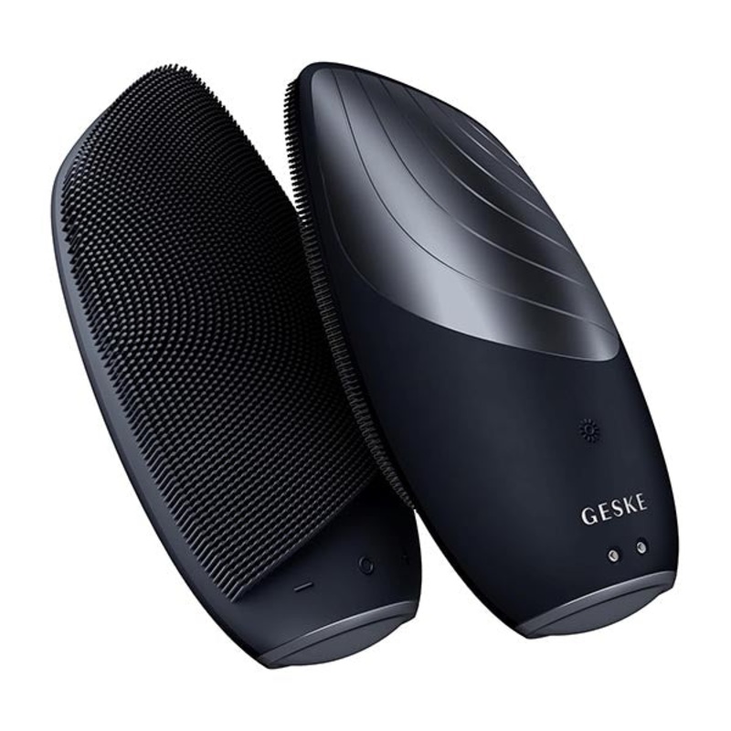 GESKE 000007 Facial Cleansing Sonic Thermo Facial Brush, 6 in 1 – GESGK000007