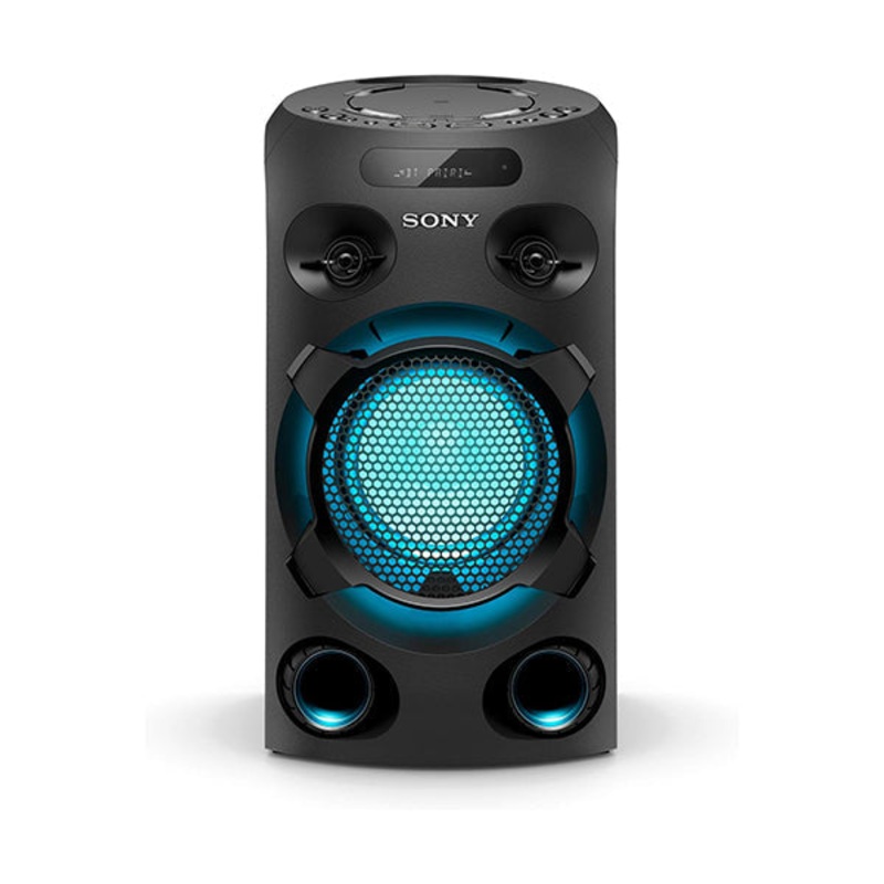 Sony, MHC-V02 Home Audio Portable Party Speaker with Bluetooth, Karaoke, and Jet Bass Booster