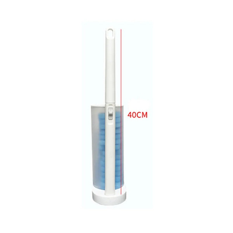 Toilet Cleaner Brush Set with 8-Piece Sponge Refills – 11747