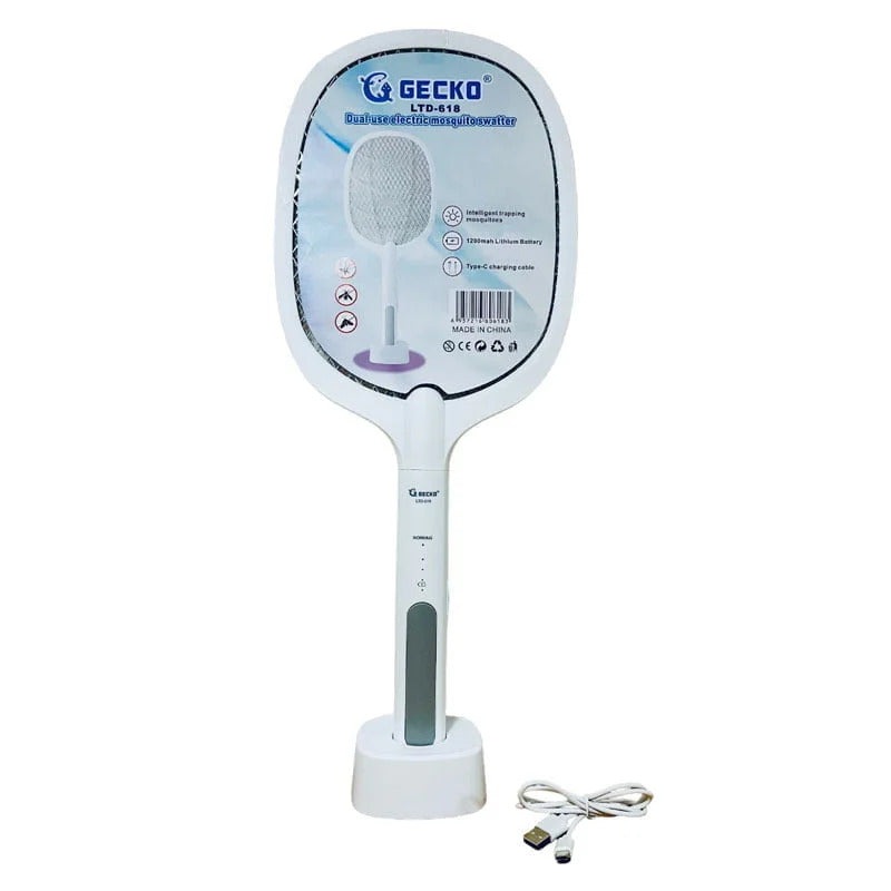 Gecko Dual-Use Electric Mosquito Racket LTD-638