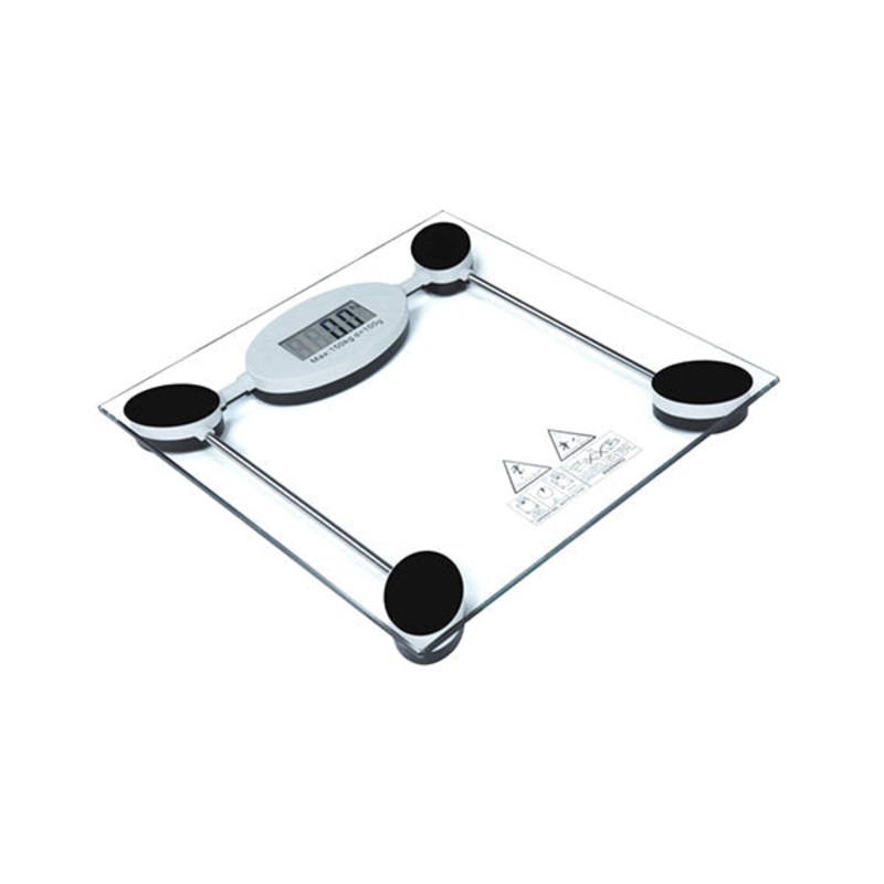 Glass Personal Scale 2008C|Transparent|Brand New