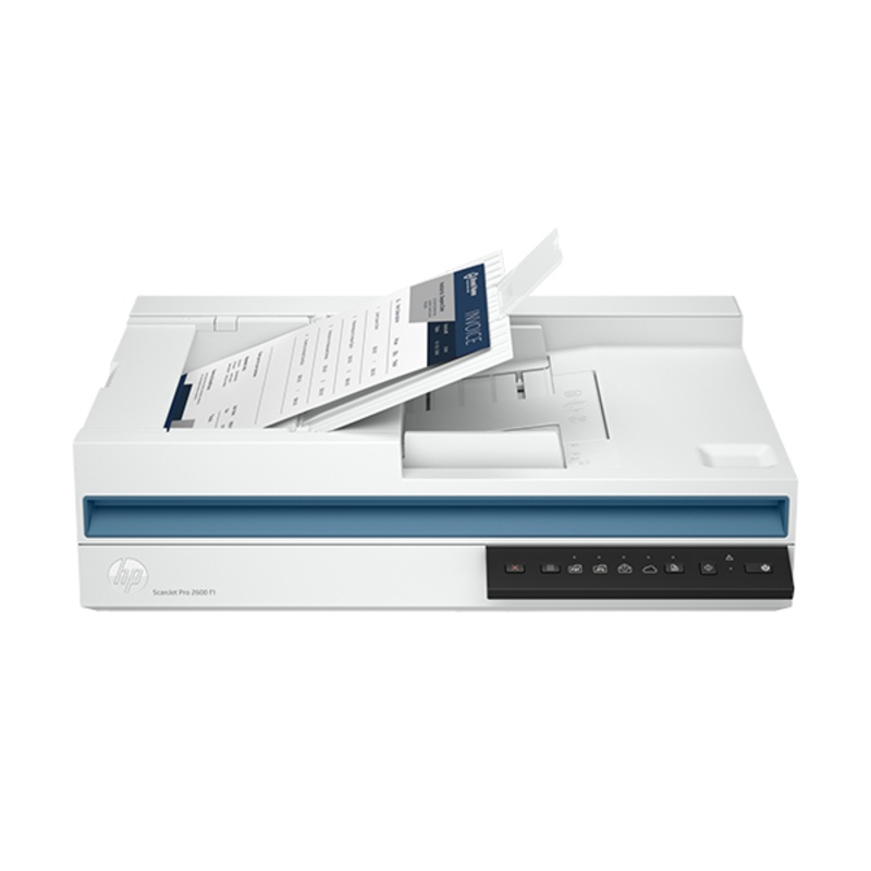 HP ScanJet Pro 2600 f1, Fast 2-Sided Scanning and Auto Document Feeder