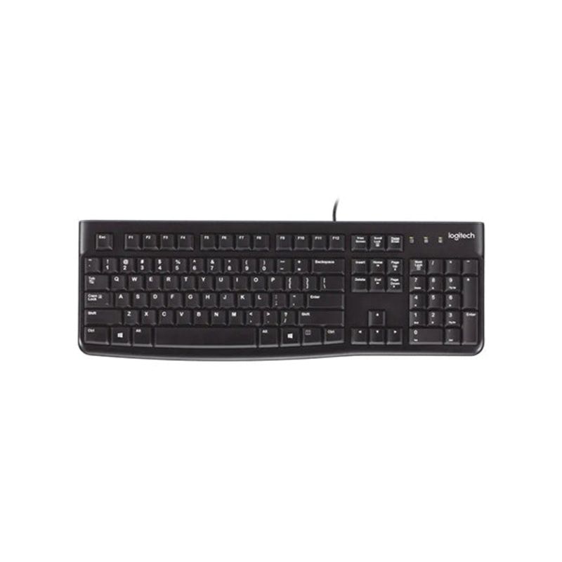 Logitech, K120 Wired Keyboard – 920-002495