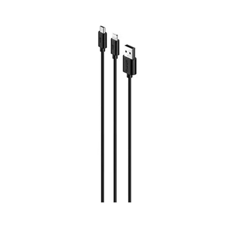 Oraimo, Duraline OCD-D61 2 In 1 Micro USB Data Cable Fast For Two