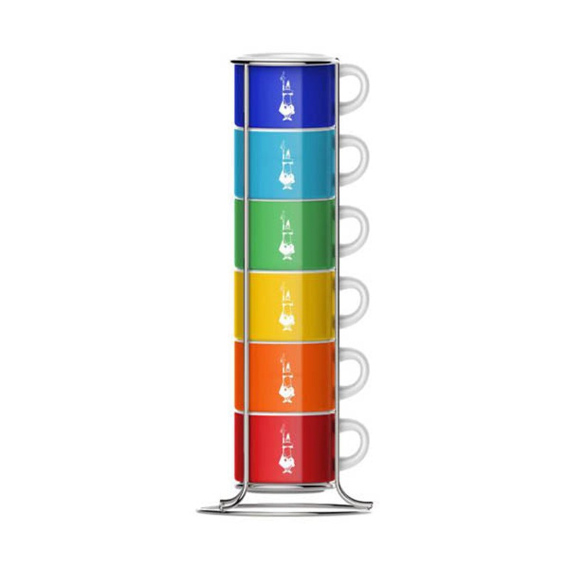 Bialetti, 6 Pcs Stackable Cups – TAZZ110