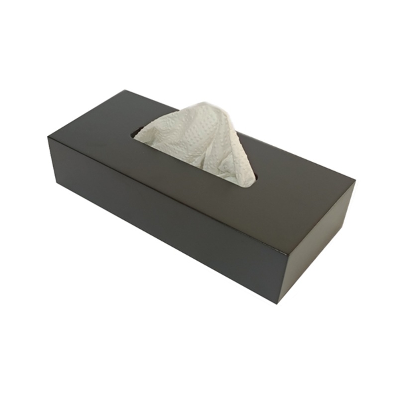 Flow Wooden Big Tissue Box|Black|Light Walnut|Natural|Wenge|Brand New