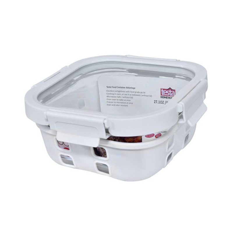 Testa Food Container 800Ml Square (H.E) – 2734040016