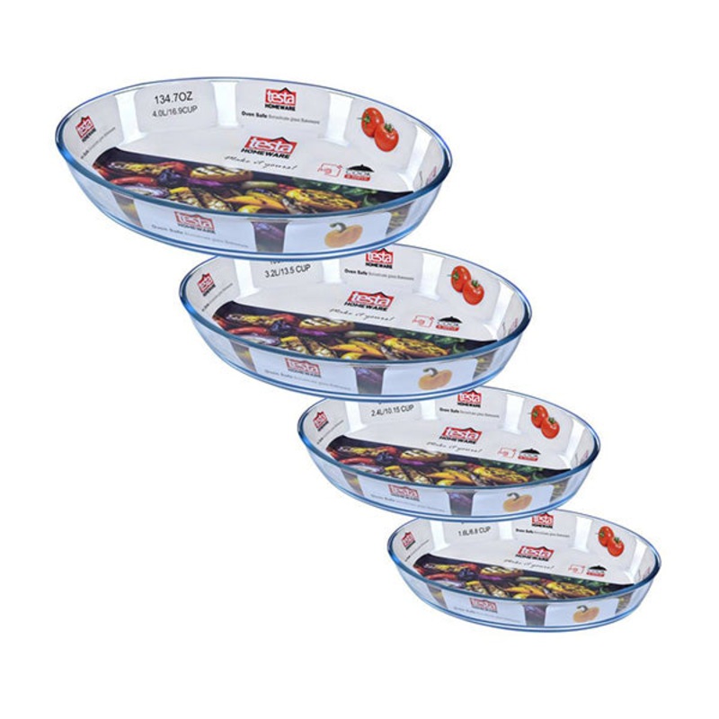 Testa, Glass Bakeware 10 Oval – 112