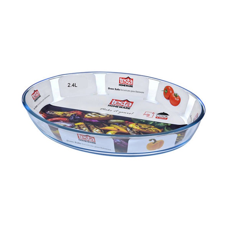 Testa Glass Bakeware 2.4L Oval – 2734040022