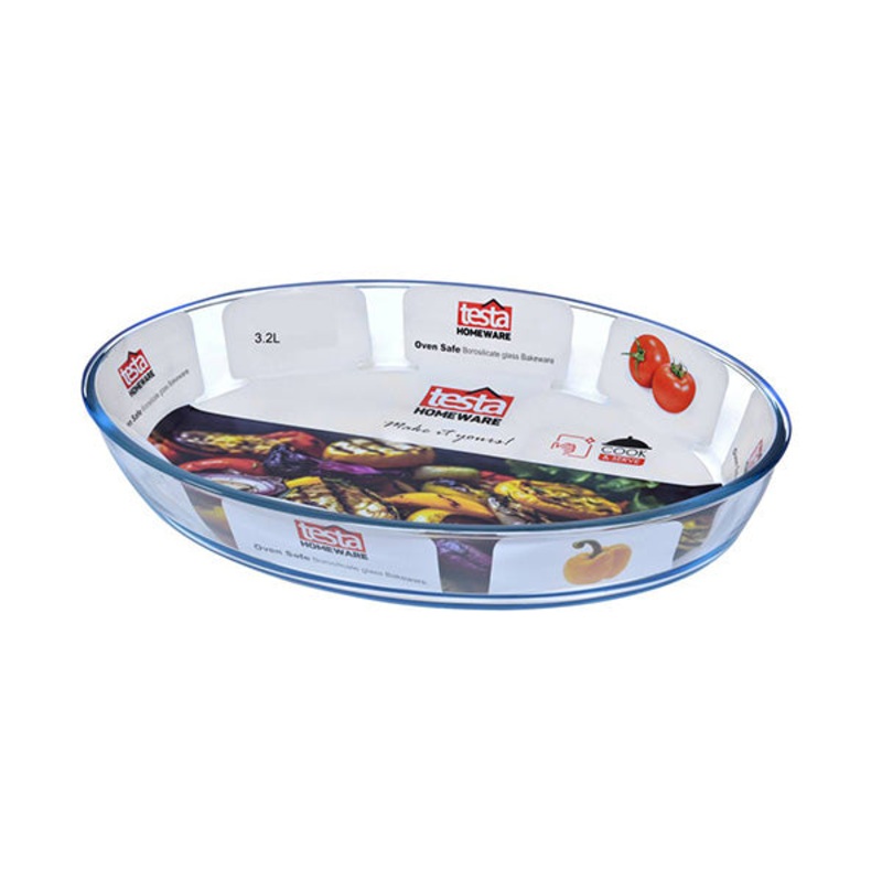 Testa Glass Bakeware 3.2L Oval – 2734040023