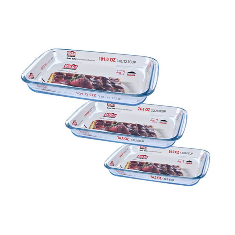 Testa, Glass Bakeware 8 Rectangle – 111