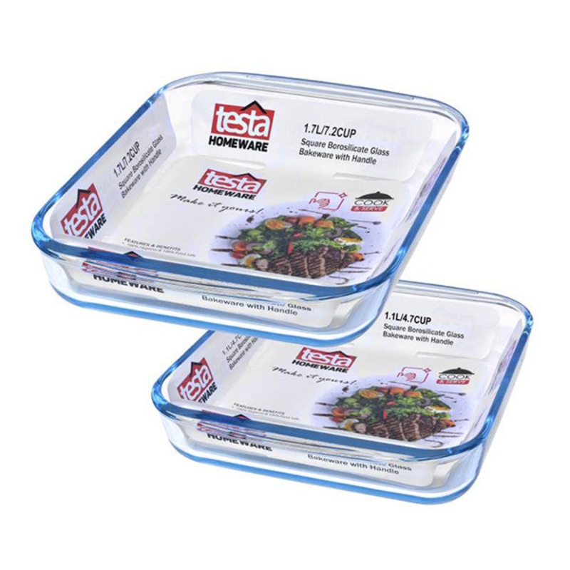 Testa, Glass Bakeware Square – 114