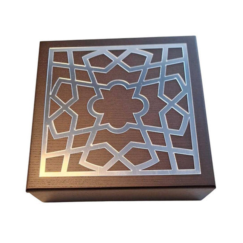 Testa Wooden Tea Box Arabesc Size: 23 x 23 x 8 Cm – Available in Different Models
