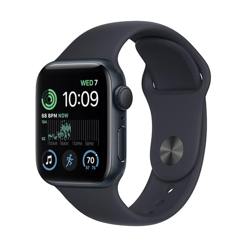 Apple Watch SE 2nd Gen, Latest 2023 GPS 40mm, Fitness and Sleep Tracker, Crash Detection, Heart Rate Monitor, Retina Display