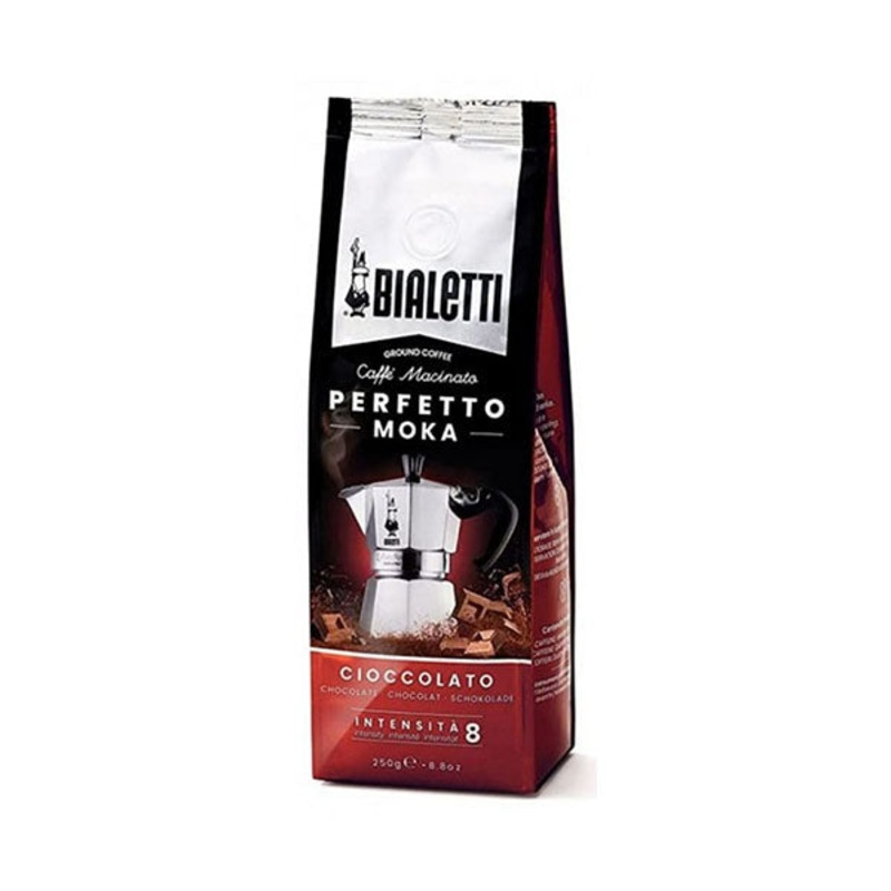 Bialetti, Ground Coffee Perfetto Moka, Chocolate 250G – 096080359