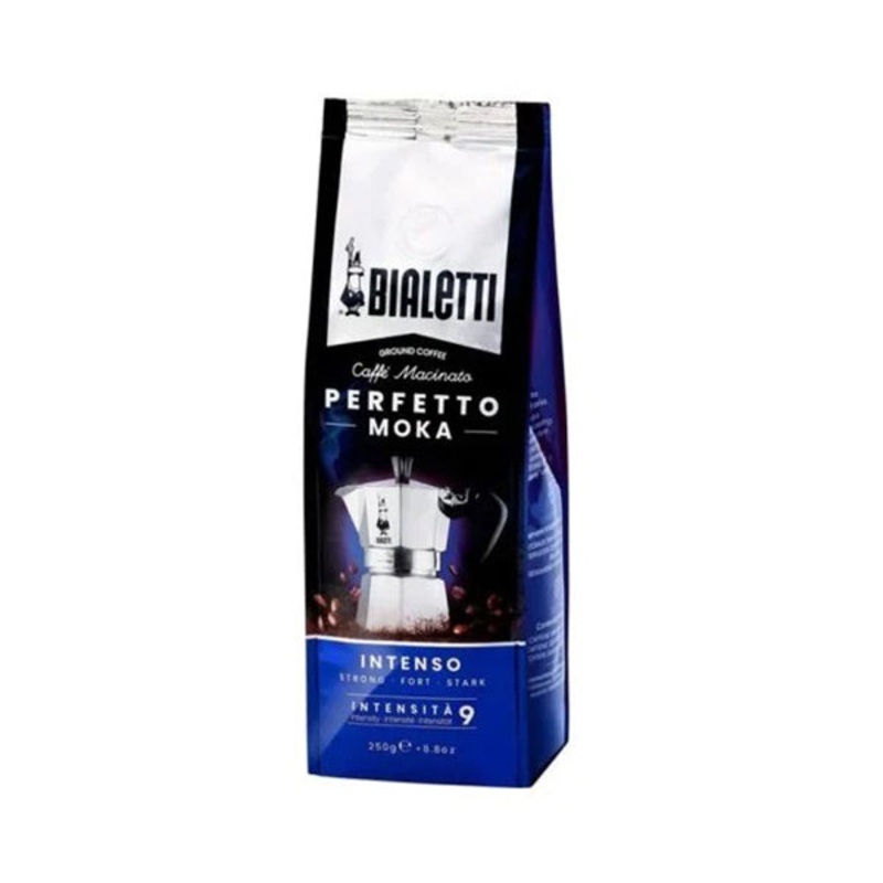 Bialetti, Ground Coffee Perfetto Moka, Intenso 250G – 096080354