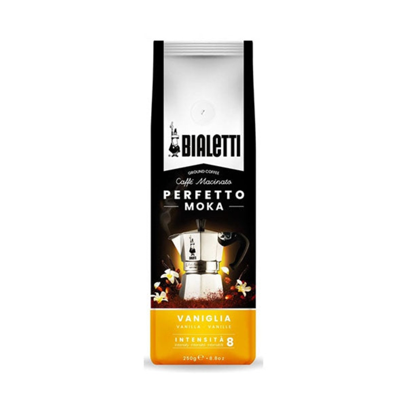 Bialetti, Ground Coffee Perfetto Moka, Vanilla 250G – 096080360