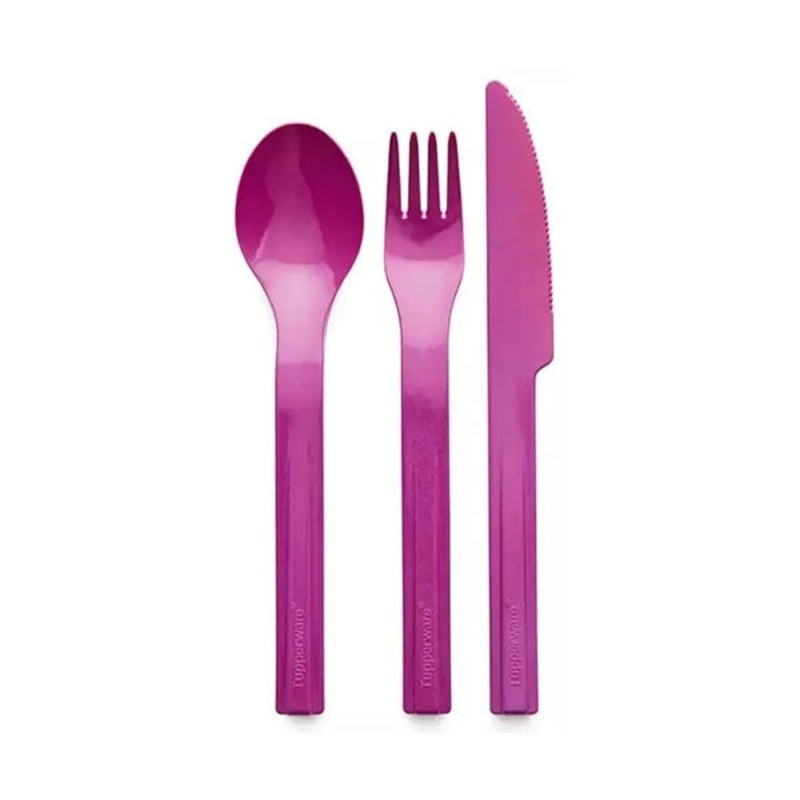 Tupperware, Outdoor Dining Cutlery Set Knife Spoon Fork – 238430