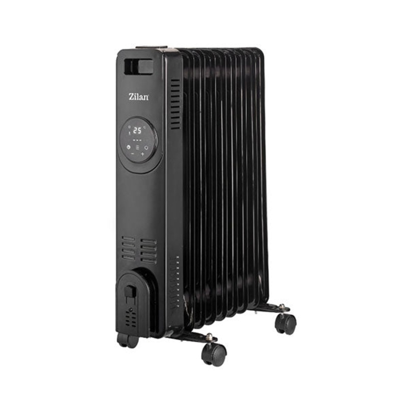 Zilan, Electric Oil Filled Heater, 11 Fins, 3 Power Mode, 2000W – ZLN8436