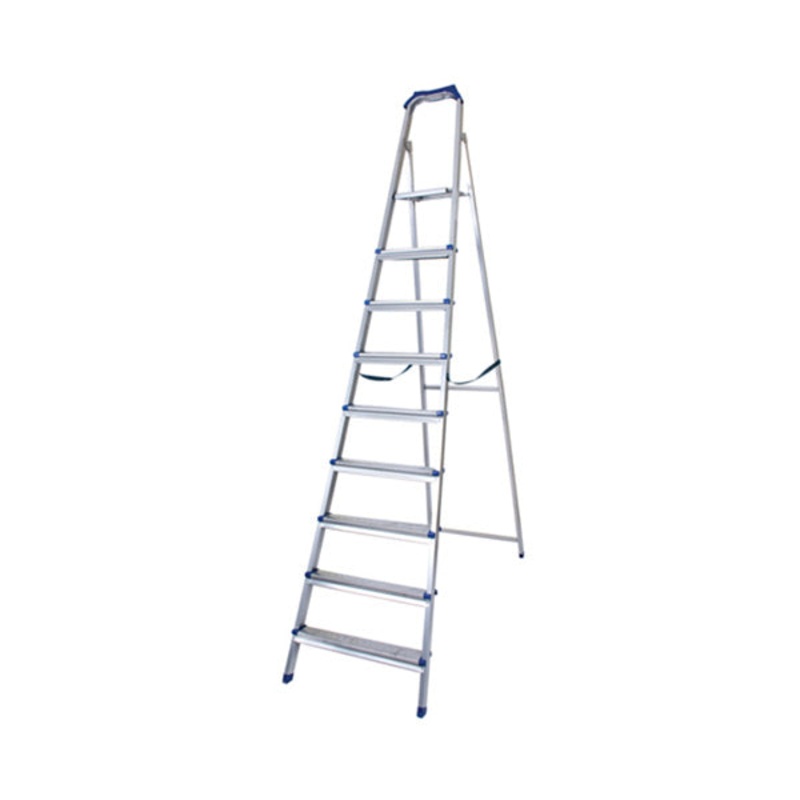 Zilan, Ladder 8 Steps Alimunium + Platform – ZLN1206