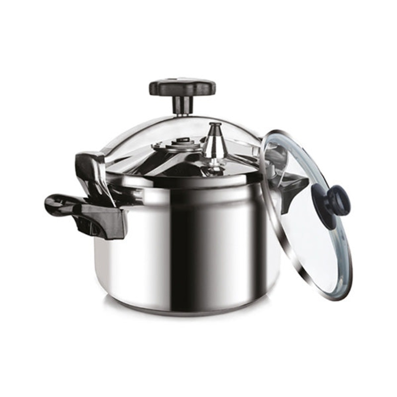Zilan, Pressure Cooker 8L Stainless 18/10 + Additional Glass Lid – ZLN3055
