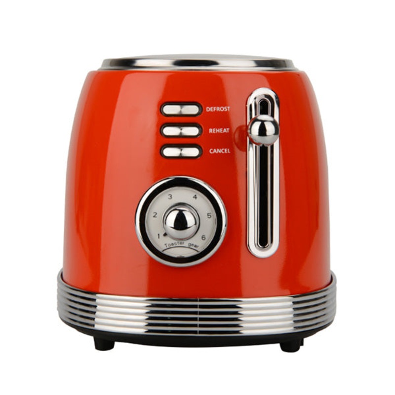 Zilan, Retro Bread Toaster, 2 Slots, 6 Level Heat Settings, 850W – ZLN7040