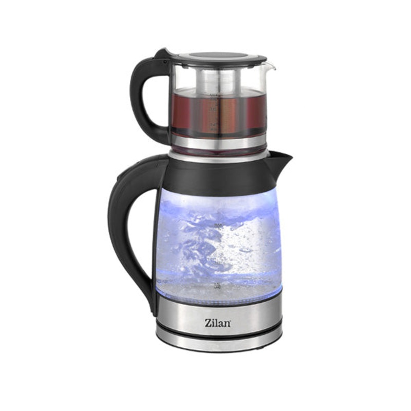 Zilan, Tea Maker Capacity: 1.8L Kettle, 0.8L Tea Pot, 1850-2200W – ZLN4858