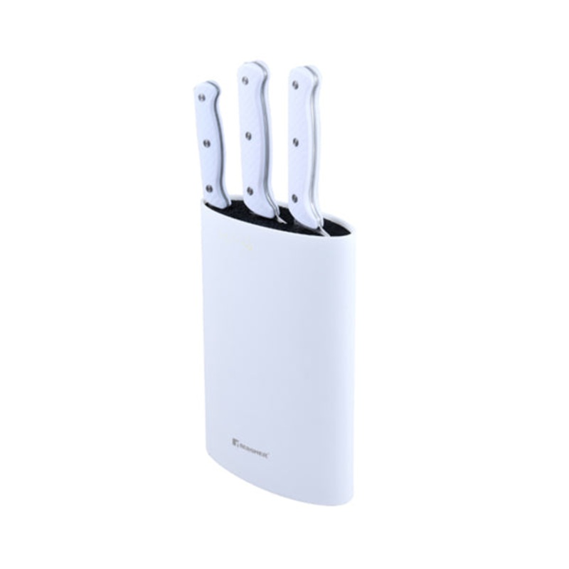 Bergner, 4Pc Knife Set S/S Naturally Bg Naturally – Bg-39245-Wh
