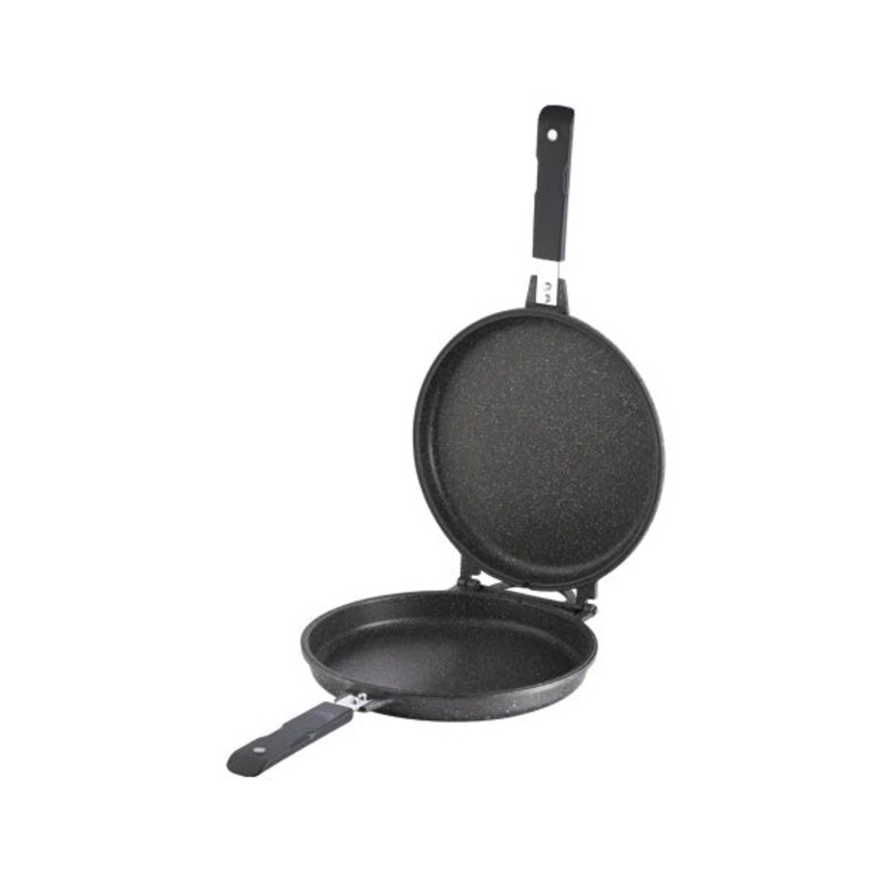 Bergner, Double Round Grill Pan 26X6Cm Cast Al Orion – Bg-35100-Gy
