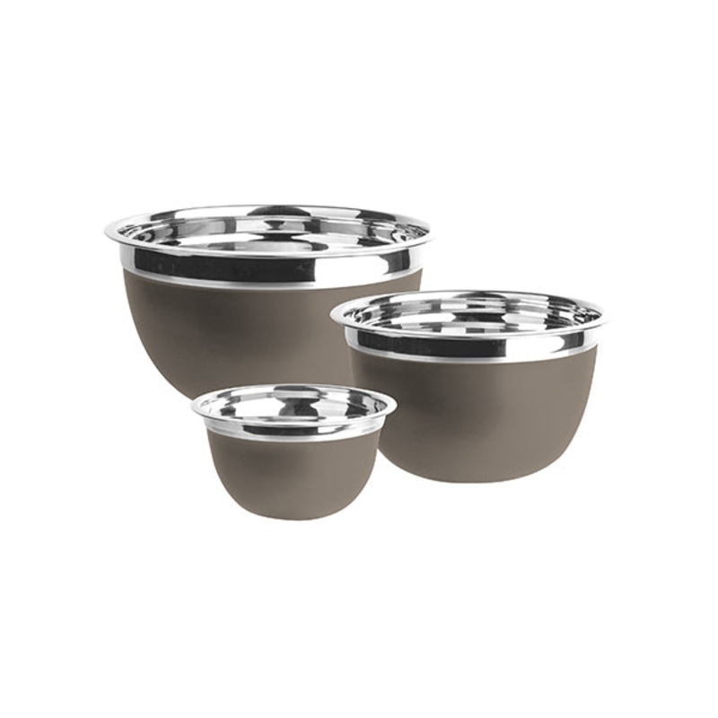 Bergner, Set 3Pcs Bowls Chocolate Bakeware Lovers – BGEU-5494