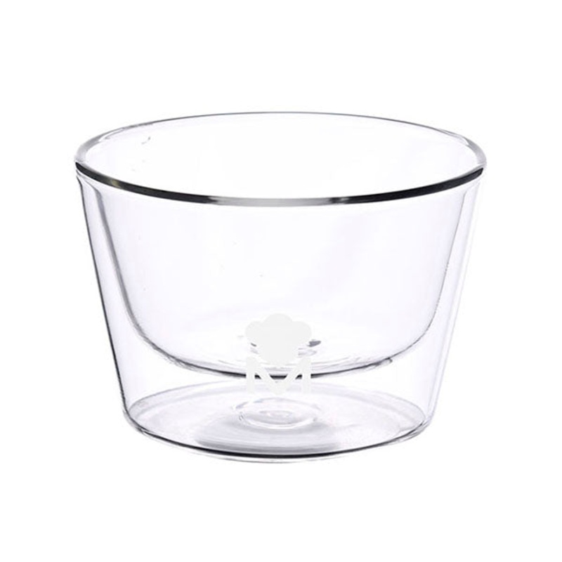MasterPro Appetizer Bowl 200Ml Double Wall Borosilicate Barware Mixology – BGMP-20101
