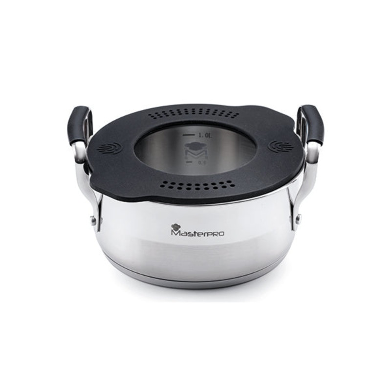MasterPro, Casserole 16Cm Ss Ind W/Lid Smart – BGEU-3777