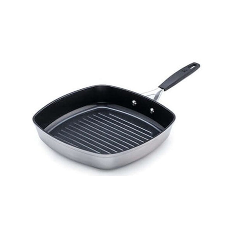 MasterPro, Grillpan 28X28Cm Forged Aluminium Ind Smart – BGEU-3771