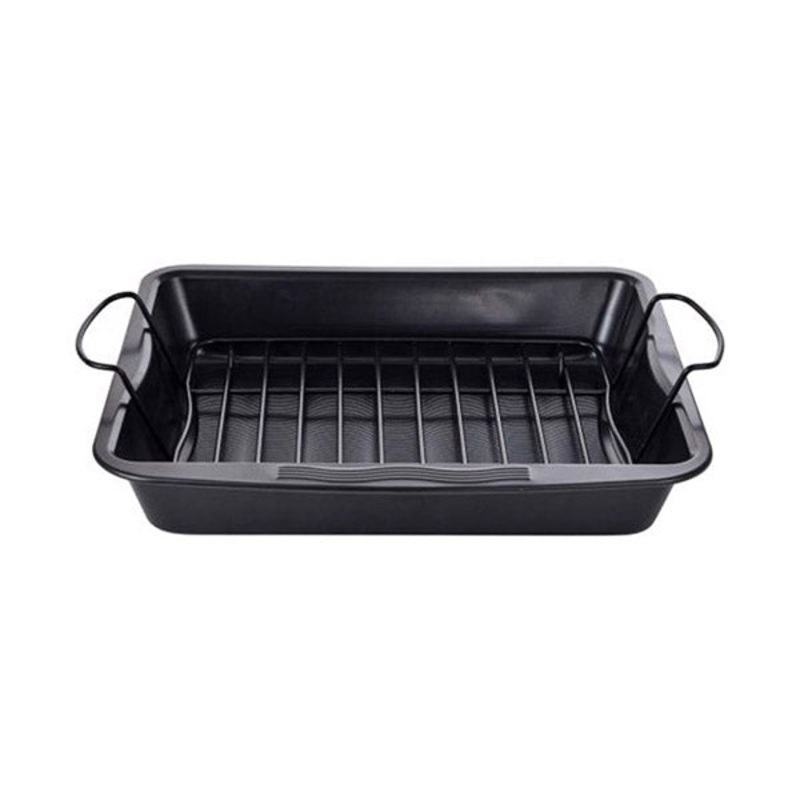 MasterPro Roaster Pan 40X36.5X7Cm Carbon Steel Foodies – BGMP-7340