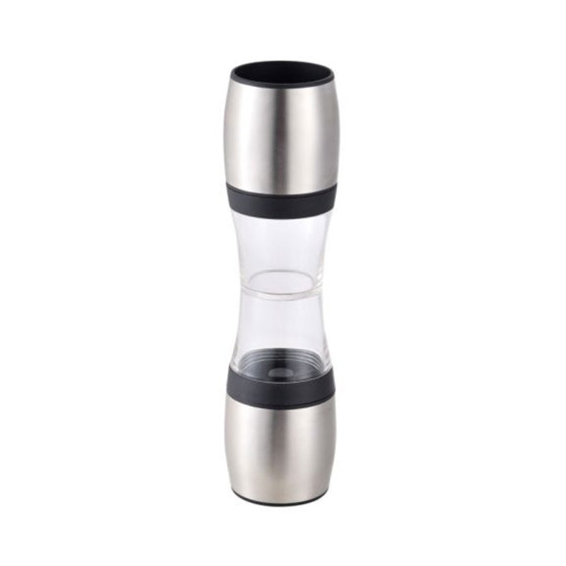 MasterPro, Salt And Pepper Mill Set S/S Foodies – BGMP-6107