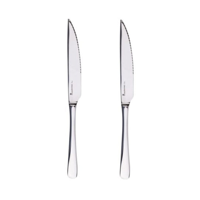 MasterPro, Set 2 Pcs Steak Knife Ss Shiny Foodies – BGEU-3956