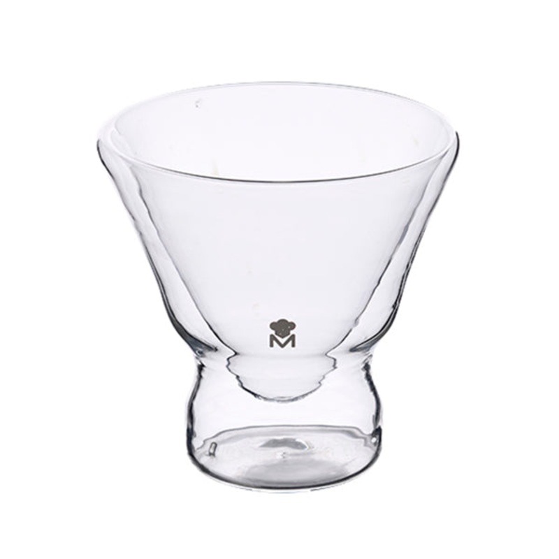 MasterPro Set 2Pcs Cocktail Glass 230Ml Borosilicate Barware Mixology – BGMP-20202