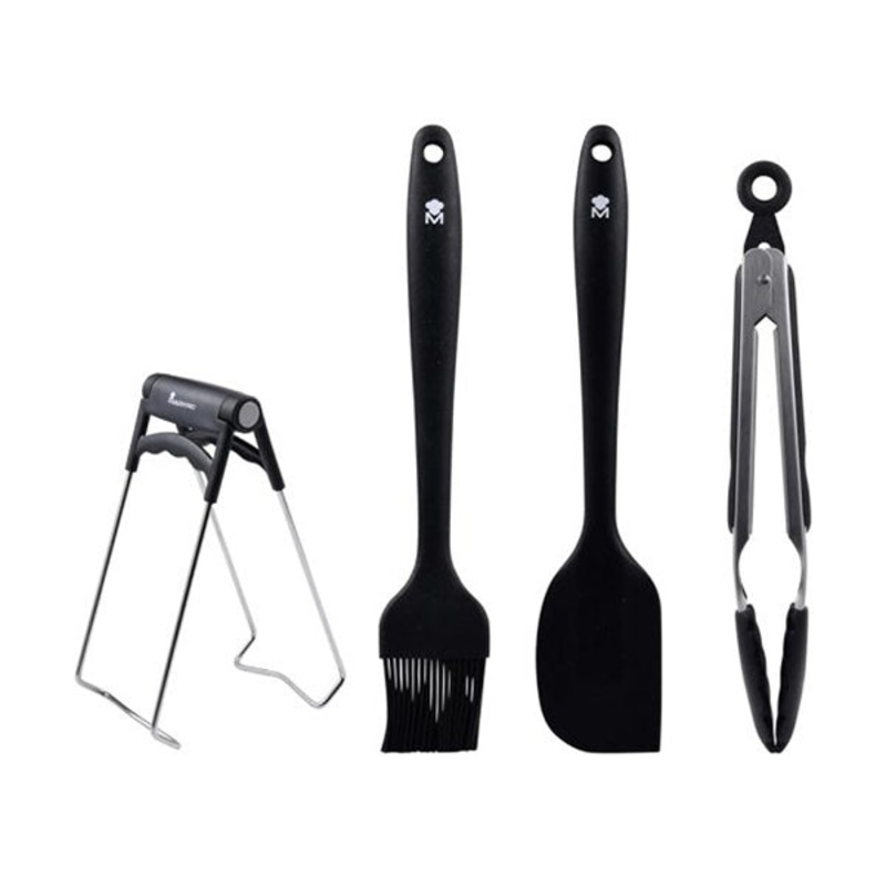 MasterPro, Set 4Pcs Kitchen Tool Silicone Foodies Collection – BGMP-7183