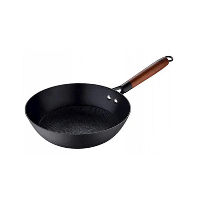 MasterPro, Wok 24X44X7.5Cm Pressed Iron Odin – BGMP-3818