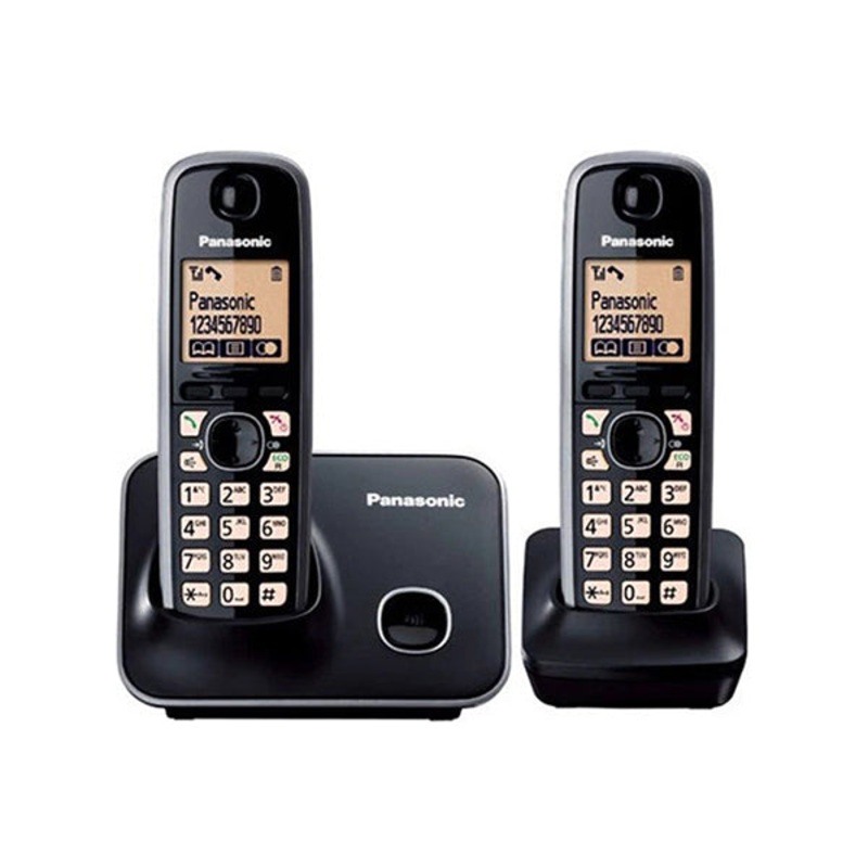 Panasonic Cordless Phone With 2 Handsets KX-TG3712