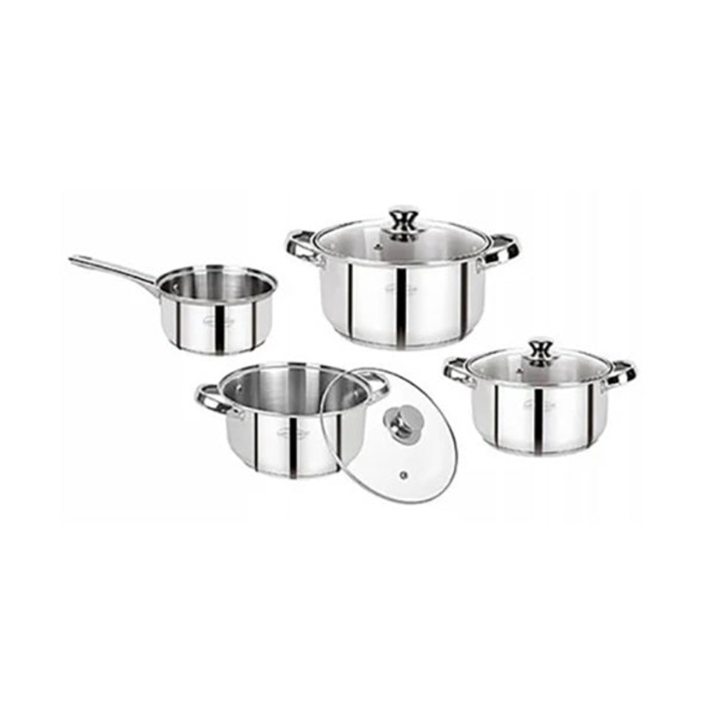 San Ignacio, 7 Pcs Stainless Steel Cookware Set – Sg-8066