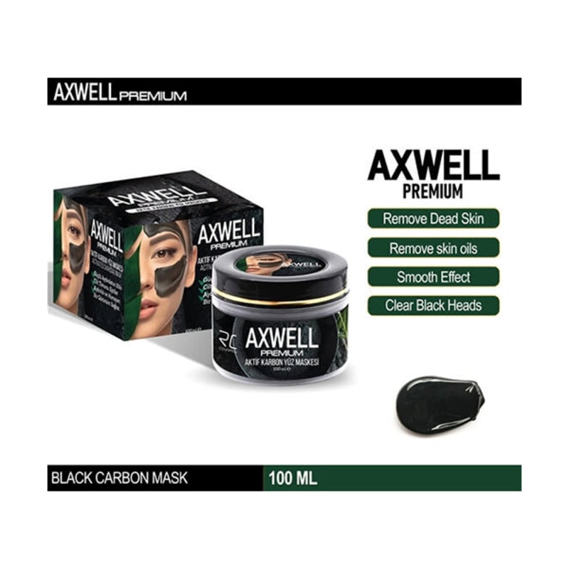 Axwell, Activated Carbon Black Mask – JT516