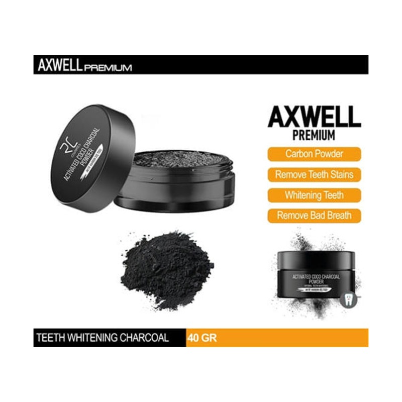 Axwell, Activated Coco Charcoal Powder – JT540