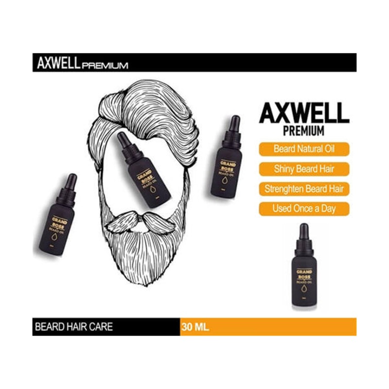 Axwell, Grand Boss Serum Hair and Beard – JT533