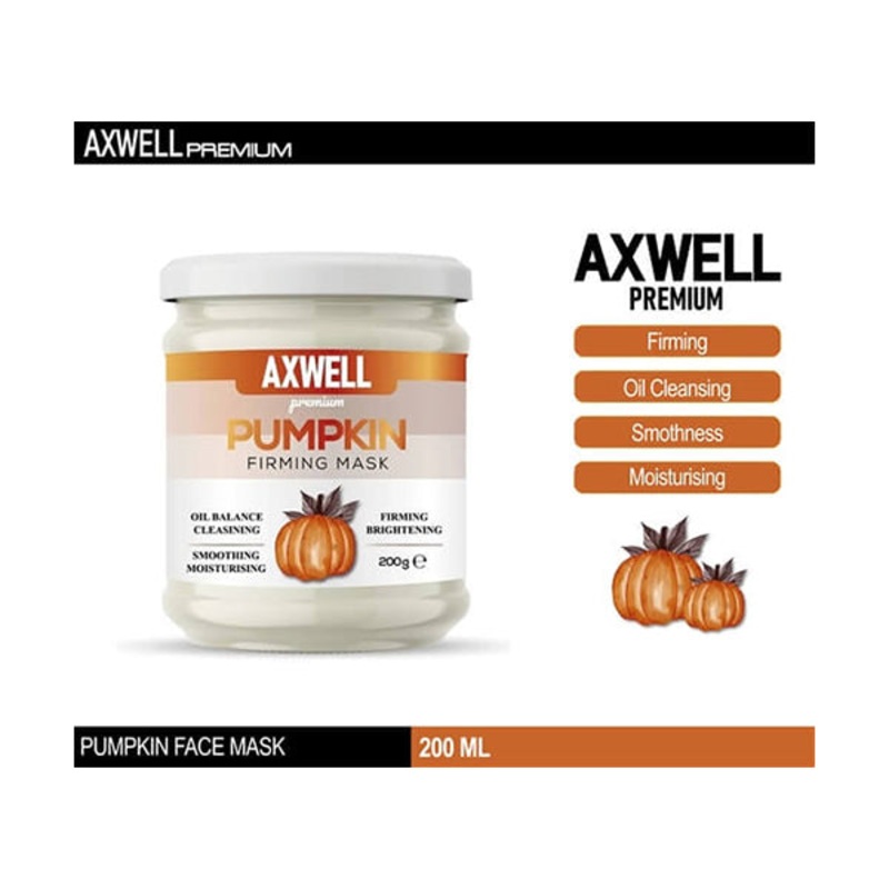 Axwell, Pumpkin Mask-Skin Tightening and Ultra Moisturizing Face Mask – JT520