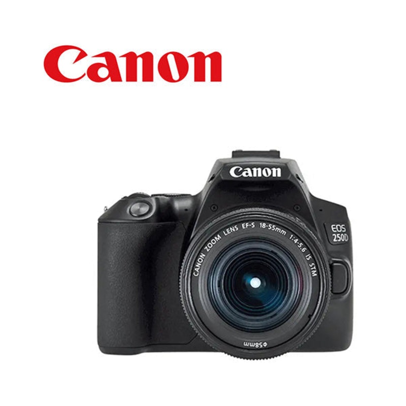 Canon EOS 250D DSLR Camera EF-S 18-55 III IS STM KIT
